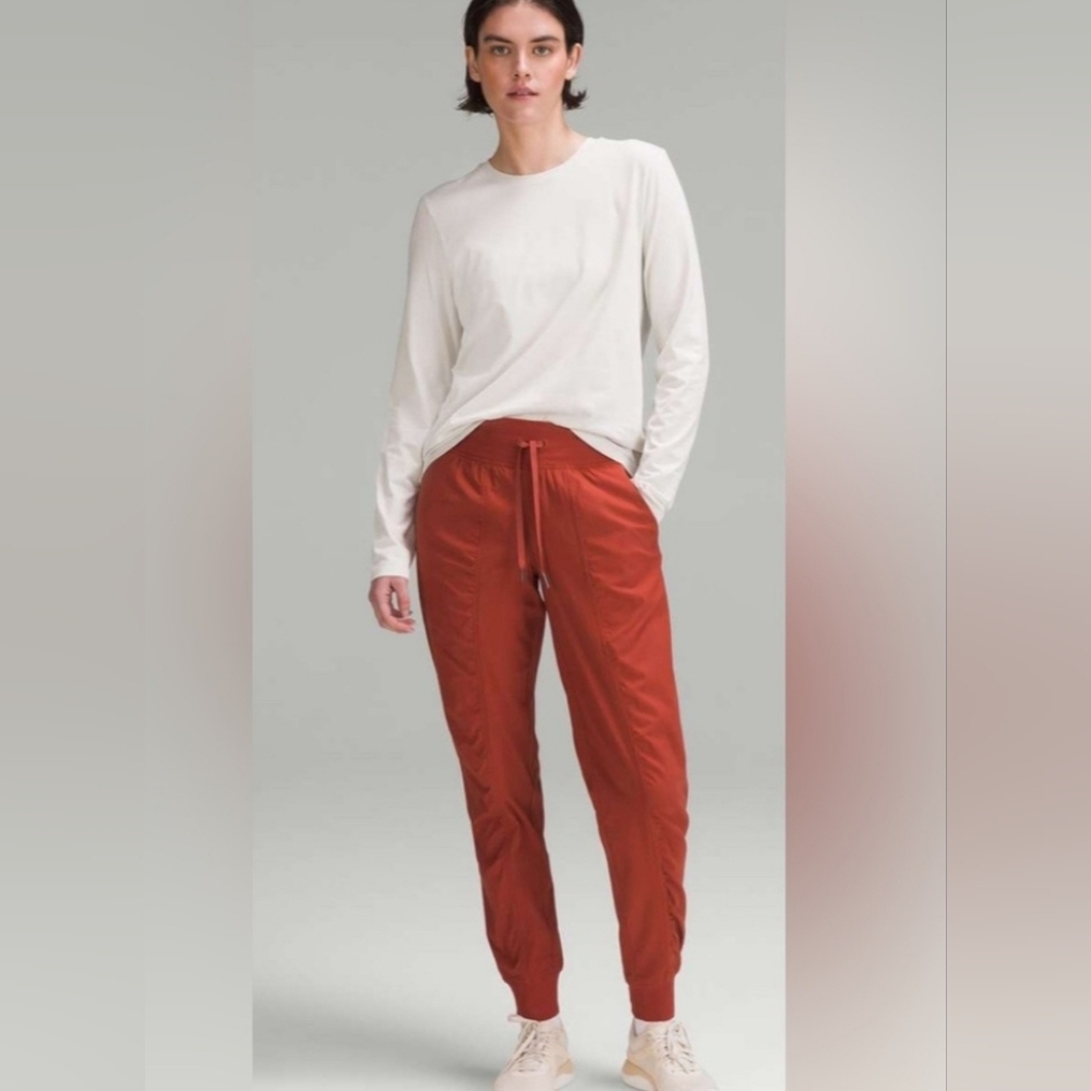 Lululemon Dance Studio Jogger Size 6 Burnt Orange - Picture 4 of 8